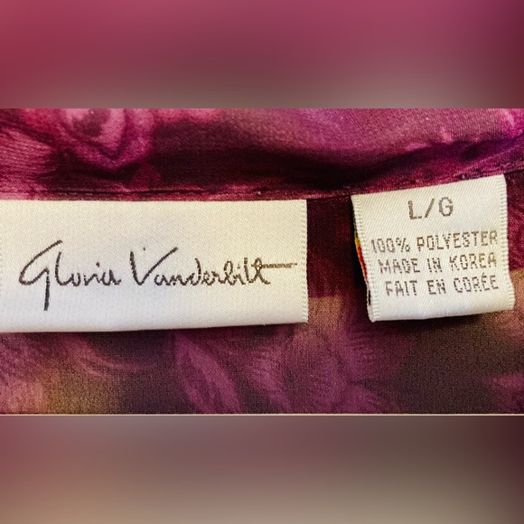 VTG Floral Button-up Blouse - Picture 7 of 7